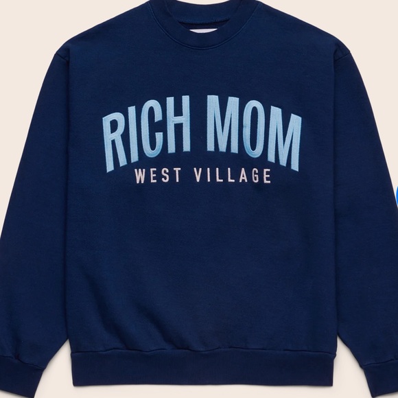 Tinx Rich Mom West Village Crewneck Sweatshirt - Picture 3 of 8